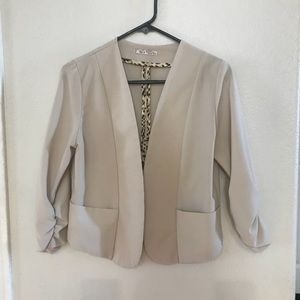 Women’s Tan Blazer